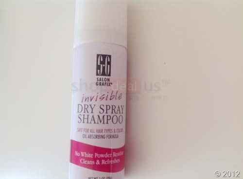 Salon Grafix Invisible Dry Shampoo Spray