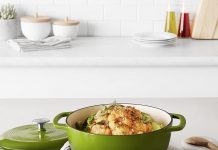 【折后$29.97 Prime包邮】Amazon Basics 铸铁锅 4.3Qt