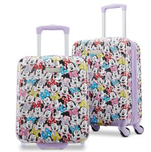 超可爱！【折后$93.82 包邮】American Tourister Disney米妮行李箱2件