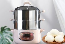 有颜值又是蒸菜小能手!买就送$10礼卡❗️【折后$84 包邮】 Bear小熊不锈钢电蒸锅