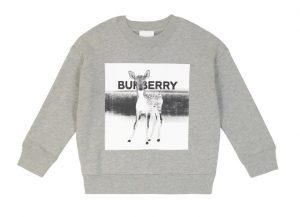 折后$150】Burberry 女童小鹿卫衣3-14Y 成年女士也可穿| 剁手