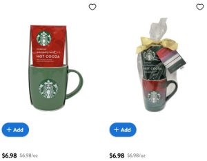 Starbucks Mug Gift Sets $6.98!