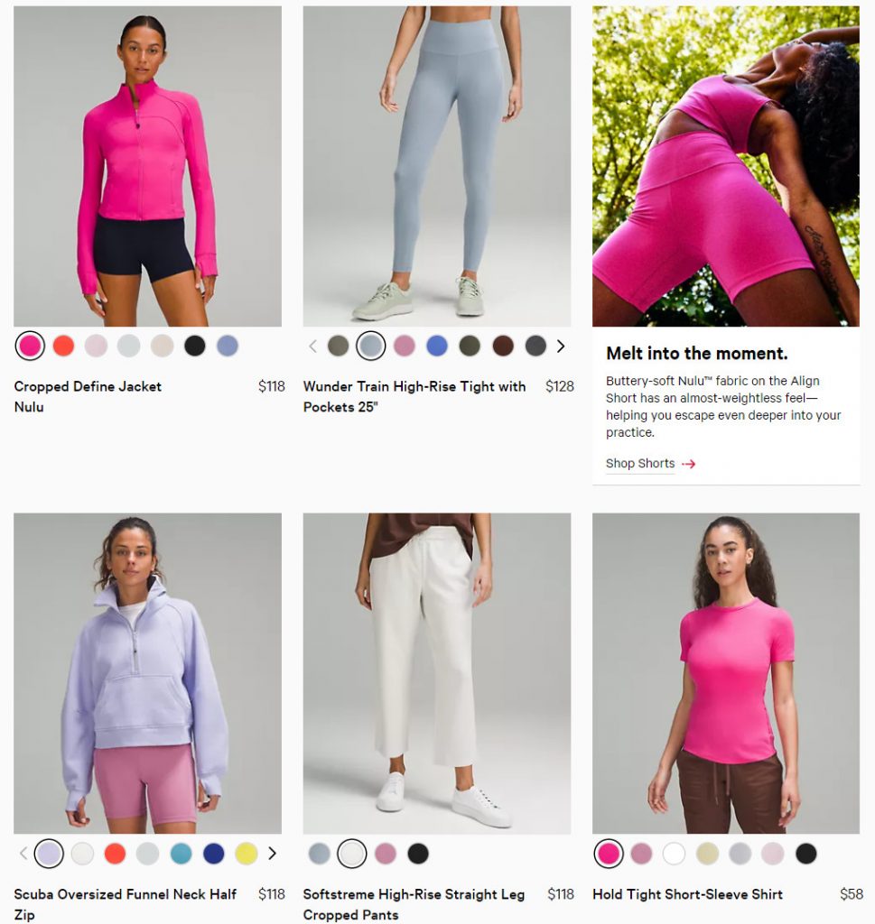 Lululemon春夏新款发售！一大波新品来袭！春天，有内味儿了！ | 剁手