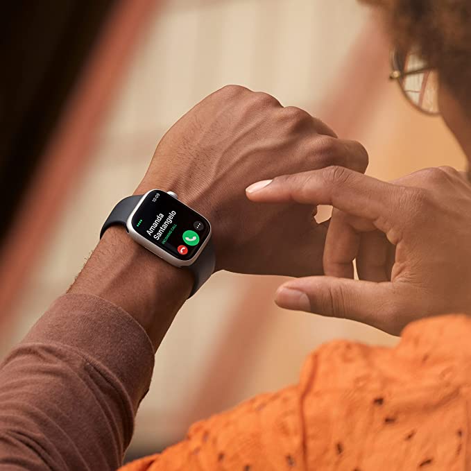 折后$224.99 包邮】黑色款史低好价！Apple Watch Series 8 GPS 智能