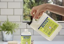 【折后$6.98 Prime包邮】Mrs. Meyer’s 柠檬马鞭草洗手液 33OZ