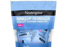 【折后$3.42 Prime包邮】Neutrogena 卸妆湿巾 独立包装20片
