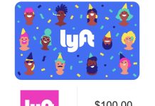 打车神卡!【折后$85 包邮】Lyft 价值$100 电子礼卡!