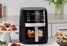 网一史低价!【折后$33.99】Gourmia 数字空气炸锅 6Qt