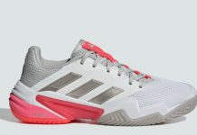 【折后$53 包邮】Adidas Barricade 13女士网球运动鞋