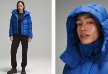 交响蓝超显白!【折后$179 包邮】Lululemon Wunder Puff 爆款五格羽绒服
