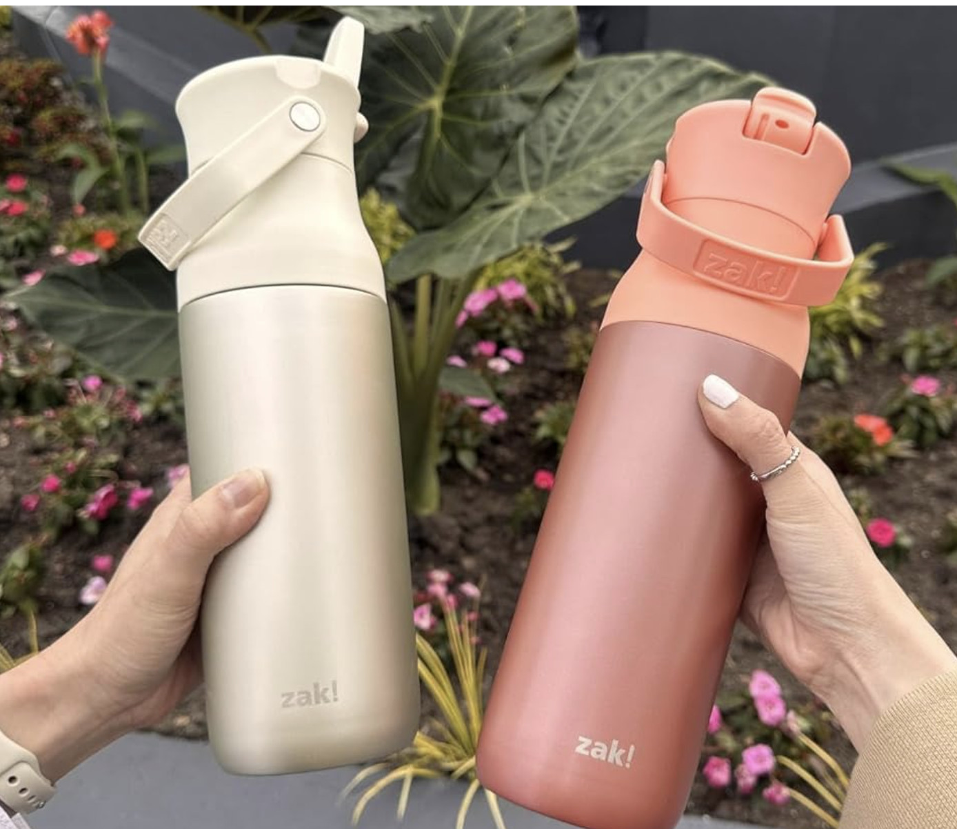 折后$12.49 Prime包邮】Zak Designs 不锈钢保温水壶32oz | 剁手