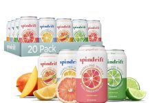 【折后$10.49 Prime包邮】Spindrift 果味气泡水 20瓶