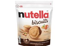 【折后$3.68 Prime包邮】Nutella 榛果巧克力酱夹心饼干 9.7oz