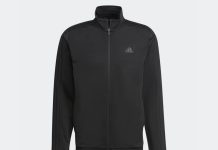 【折后$25.35 包邮】Adidas ESSENTIALS 男士经典三道杠外套