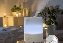 【折后$13.99 Prime包邮】三合一超声波冷雾加湿器 3L