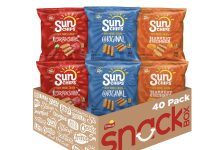 好吃!【折后$14.86 Prime包邮】Sunchips 谷物薯片三种口味混合装 40包