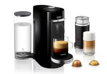 折后$119.99 包邮】Nespresso VertuoPlus Deluxe 胶囊咖啡机➕奶