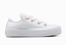 【折后$22.48 包邮】Converse Chuck Taylor All Star 厚底绑带帆布鞋!