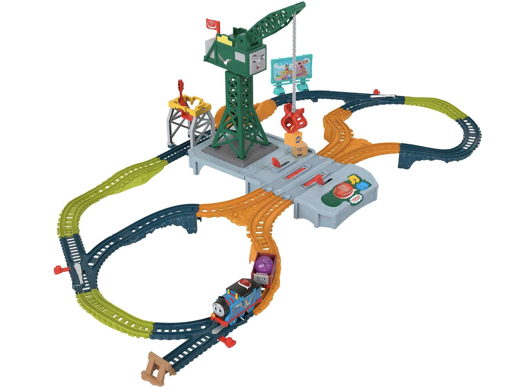 托马斯小火车火车模型儿童玩具轨道小火车大号套装电动电力益智拼装积木男孩子#玩个很新的东西#抖音网红玩具#, image size:1662x1258