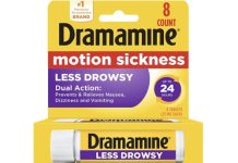 【折后$2.18 Prime包邮】Dramamine 减少嗜睡晕车药
