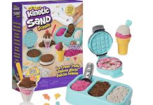 超好玩!【折后$9.99 Prime包邮】Kinetic Sand 冰淇淋主题太空沙套装