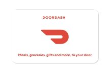【折后$85 包邮】吃饭也打折!DoorDash 面值$100电子礼卡!