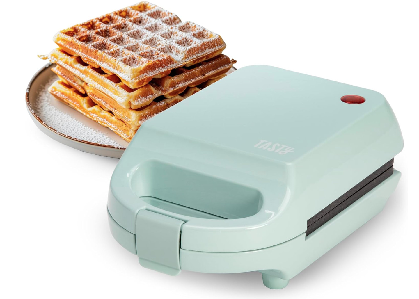 折后$7.99 Prime包邮】Tasty 迷你华夫饼机| 剁手