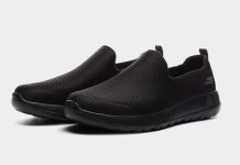 好价!【折后$32 Prime包邮】Skechers Go Walk Max男士一脚蹬休闲鞋