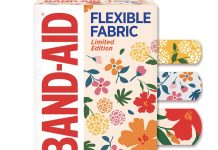 【折后$1.79 Prime包邮】Band-Aid 花朵创口贴 30个!