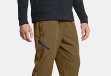 【折后$28.89】Under Armour Unstoppable时尚防水束腿裤
