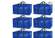 【折后$12.49 Prime包邮】搬家收纳袋 86L×6个