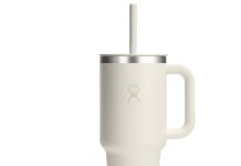 【折后$17.48 Prime包邮】Hydro Flask Travel Tumbler 不锈钢吸管保温杯 32oz