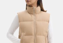 史低2折买!【折后$79】Theory City Poly 女士短款羽绒马甲 多色选