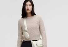 黑白热门色!【折后$59 包邮】Lululemon Crossbody bag 多功能斜挎包 2L