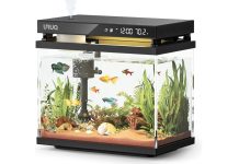 【折后$44.99 包邮】2Gal 超高清玻璃静音水泵自清洁系统水族箱