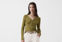 码全!【折后$4.8】Banana Republic 女士长袖T!