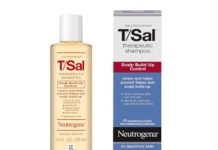 头皮救星!【折后$5.05 Prime包邮】Neutrogena T/Sal 露得清水杨酸头皮护理洗发水 4.5fl oz