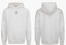 大童码全!【折后$9.54】Converse 运动连帽卫衣 两色选