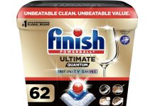 【折后$10 Prime包邮】Finish 强力洗碗球 62个!