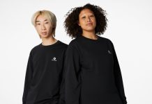 男女同款!【折后$9.99 包邮】Converse Go-To Embroidered 纯棉长袖T恤