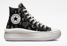 【折后$22.49 包邮】Converse Chuck Taylor All Star 神秘星象厚底帆布鞋
