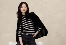 【折后$10.8】Banana Republic 百搭罗纹高领长袖T恤 多色选
