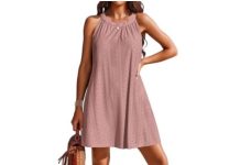 多色S-3XL!【折后$9.99 Prime包邮】镂空沙滩罩衫 连衣裙式比基尼外搭