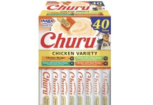 【折后$14.96 Prime包邮】INABA Churu 猫咪零食猫条 40根!