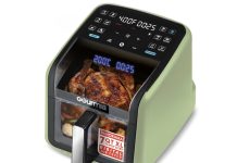 好价!【折后$49.99 包邮】Gourmia 带天窗大容量空气炸锅 7Qt!