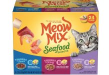 【折后$11.23 Prime包邮】Meow Mix海鲜什锦猫湿粮杯装组合 24杯装