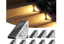 Prime会员专属价!【折后$12.3 Prime包邮】太阳能台阶灯 8个