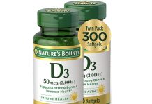 【折后$6.56 Prime包邮】Nature’s Bounty D3免疫支持补剂 150粒×2瓶