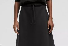 不挑身材!【折后$79 包邮】Lululemon Modal-Blend 女士A字裙!