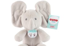 【折后$7.99 Prime包邮】Gund 风靡宝圈躲猫猫小象 7寸!